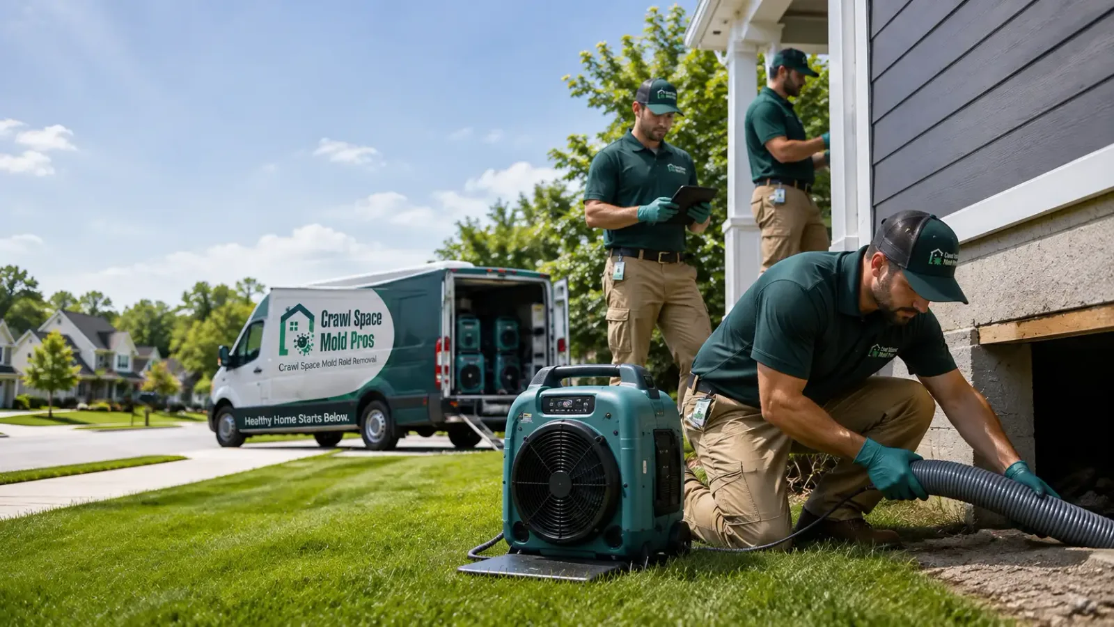 Crawl Space Mold Removal in Cold Spring, MN
